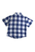 A Blue Short Sleeve Polos from Jump Eat Cry in size 2T for boy. (Back View)