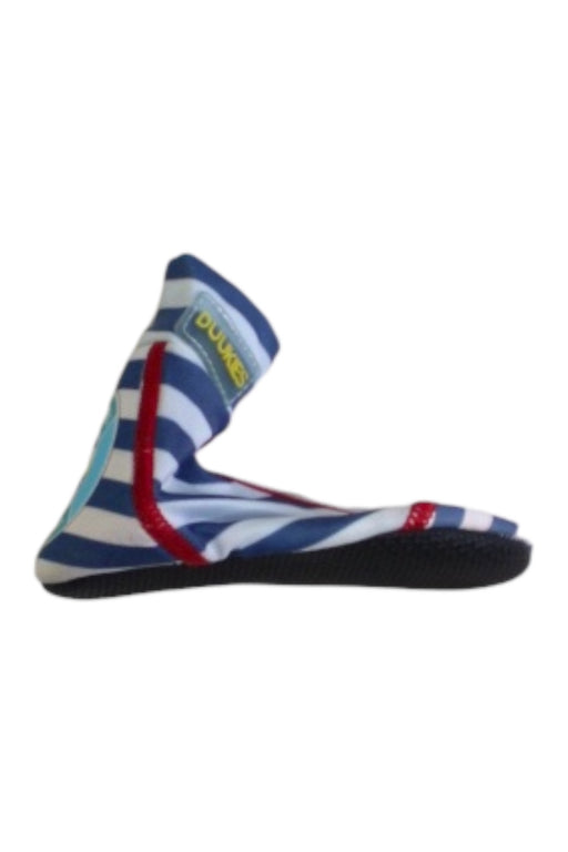 A Multicolour Aqua Shoes from Duukies in size 12-18M for boy. (Front View)