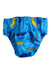A Blue Swim Diapers from Charlie Banana in size 18-24M for boy. (Back View)