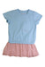 A Blue Sleeveless Dresses from Jump Eat Cry in size 3-6M for girl. (Front View)