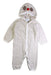 A Beige Onesies from The Little White Company in size 6-12M for boy. (Front View)