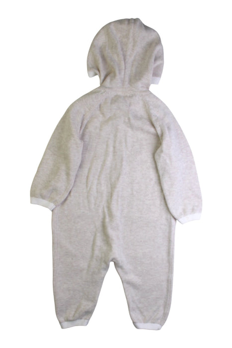 A Beige Onesies from The Little White Company in size 6-12M for boy. (Back View)