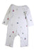 A White Long Sleeve Bodysuits from The Little White Company in size 6-12M for boy. (Back View)
