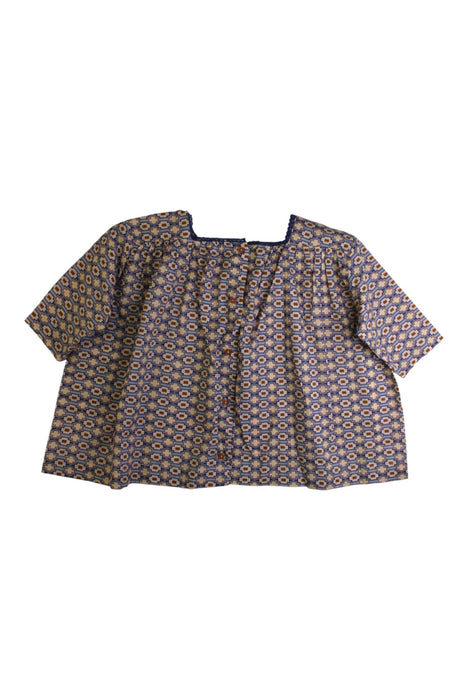 A Multicolour Short Sleeve Tops from Caramel in size 4T for girl. (Front View)