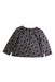 A Grey Long Sleeve Tops from Bonpoint in size 4T for girl. (Back View)