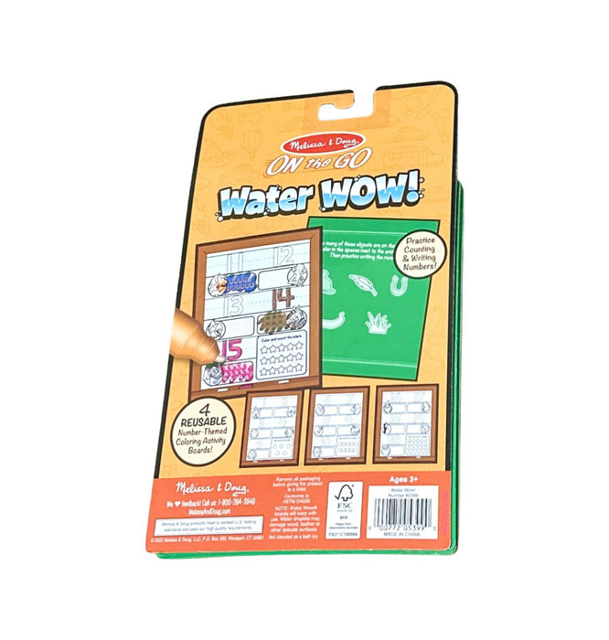 A Blue Educational Games & Activity Sets from Melissa & Doug in size 3T for neutral. (Back View)