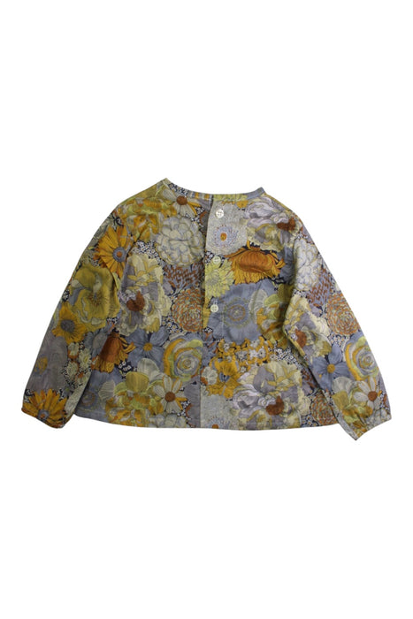 A Multicolour Long Sleeve Tops from Mabo in size 4T for girl. (Back View)