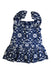 A Blue Sleeveless Tops from Jacadi in size 5T for girl. (Front View)