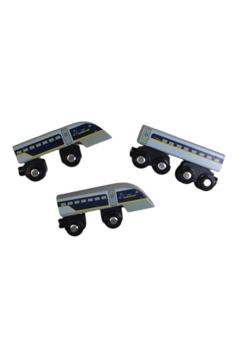 A Grey Cars Trucks Trains & Remote Control from Bigjigs in size O/S for neutral. (Front View)