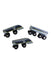 A Grey Cars Trucks Trains & Remote Control from Bigjigs in size O/S for neutral. (Front View)