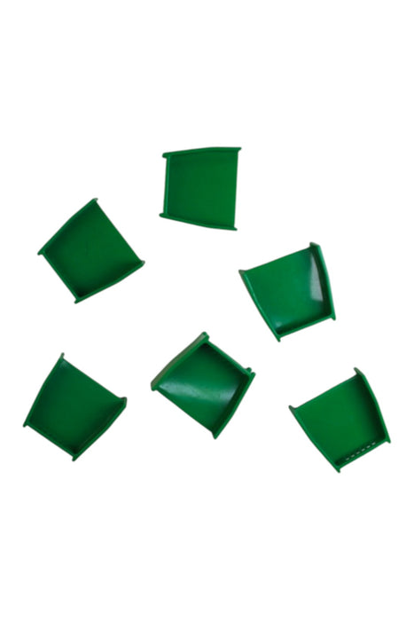 A Green Lego & Building Blocks from Bigjigs in size O/S for neutral. (Front View)
