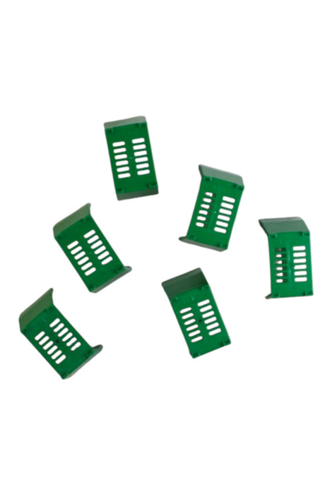 A Green Lego & Building Blocks from Bigjigs in size O/S for neutral. (Back View)