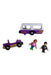 A Purple Cars Trucks Trains & Remote Control from Brio in size O/S for neutral. (Front View)