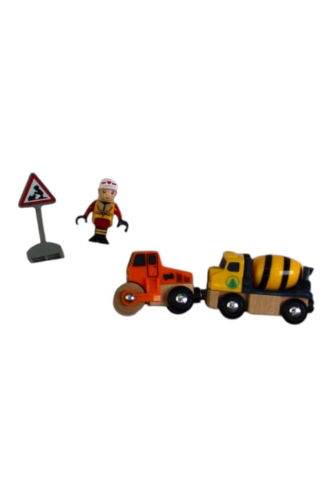 A Multicolour Cars Trucks Trains & Remote Control from Brio in size O/S for neutral. (Back View)