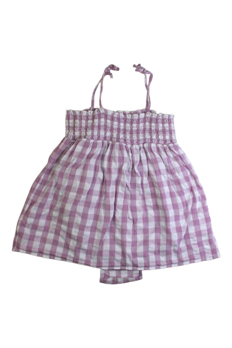 A Pink Sleeveless Rompers from Nordstrom in size 12-18M for girl. (Back View)
