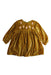 A Gold Long Sleeve Dresses from Louise Misha in size 18-24M for girl. (Front View)