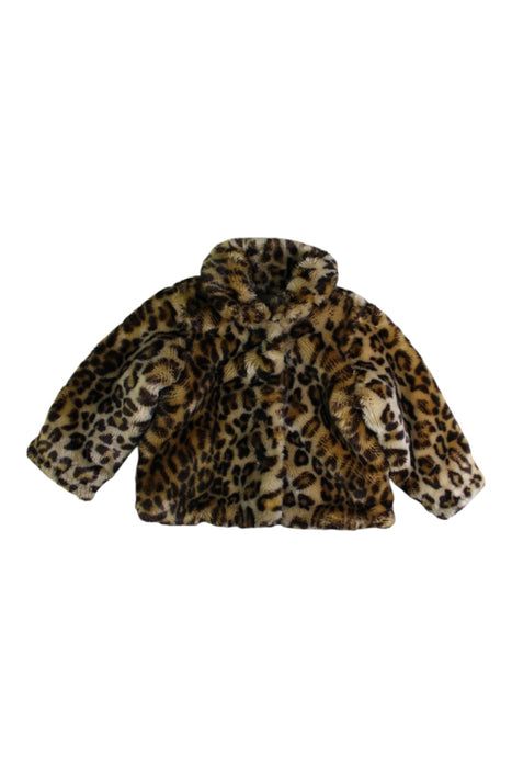 A Brown Coats from Bonpoint in size 12-18M for girl. (Front View)
