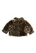 A Brown Coats from Bonpoint in size 12-18M for girl. (Back View)