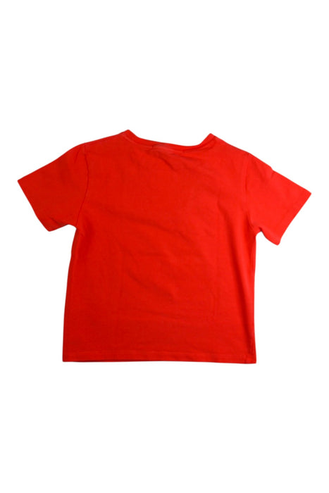 A Red Short Sleeve T Shirts from Aston Martin in size 4T for boy. (Back View)