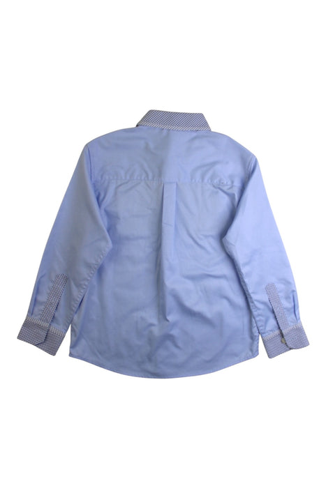 A Blue Long Sleeve Shirts from Nicholas & Bears in size 6T for boy. (Back View)