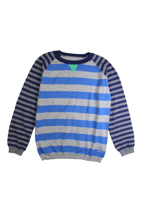 A Blue Long Sleeve Tops from The Bonnie Mob in size 11Y for boy. (Front View)
