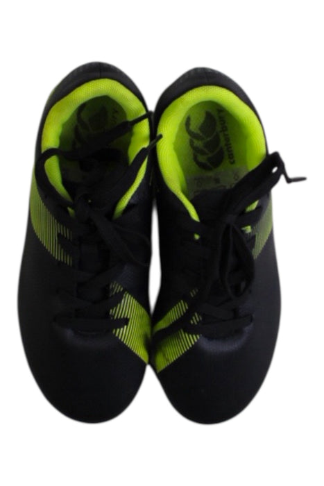 A Black Cleats/Soccer Shoes from Canterbury in size 7Y for neutral. (Back View)
