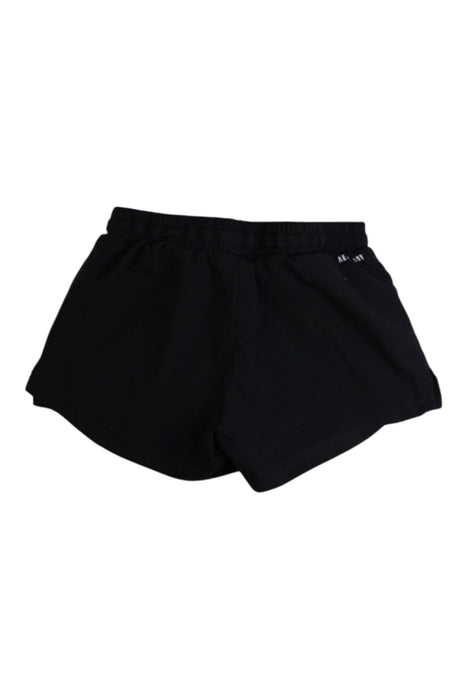 A Black Shorts from Adidas in size 7Y for girl. (Back View)