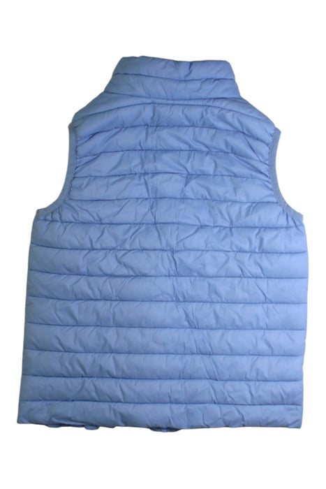A Blue Outerwear Vests from Joules in size 6T for girl. (Back View)