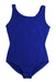 A Blue Leotards from Capezio in size 8Y for girl. (Front View)