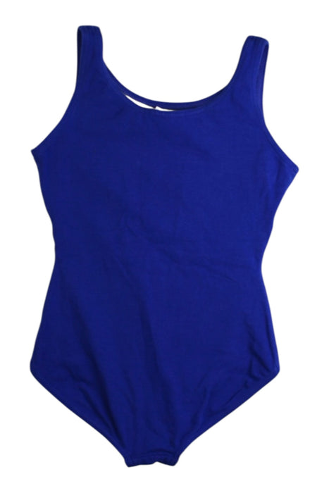A Blue Leotards from Capezio in size 8Y for girl. (Back View)