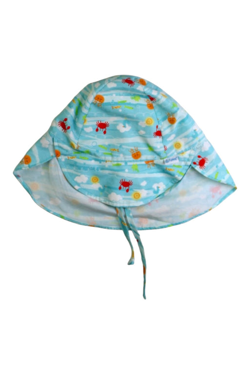 A Blue Sun Hats from i play in size 2T for neutral. (Front View)