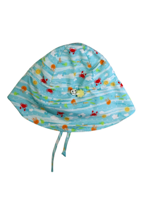 A Blue Sun Hats from i play in size 2T for neutral. (Back View)