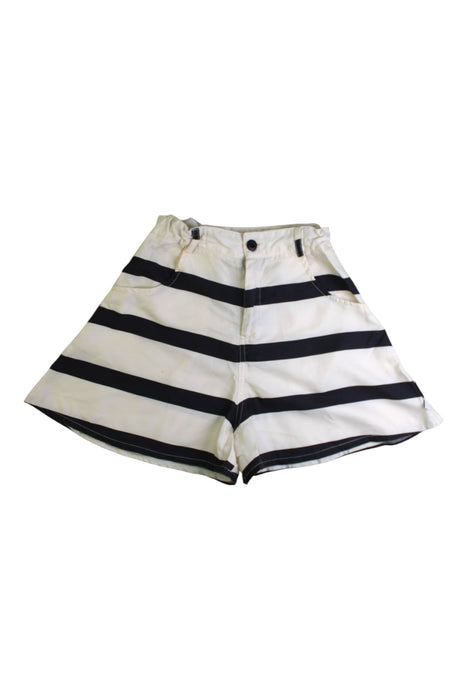 A Black Shorts from CARLIJNQ in size 6T for girl. (Front View)