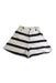 A Black Shorts from CARLIJNQ in size 6T for girl. (Front View)