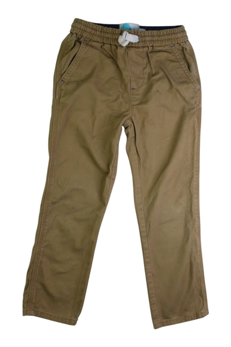 A Beige Casual Pants from Boden in size 5T for boy. (Front View)