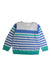 A Blue Knit Sweaters from purebaby in size 4T for boy. (Front View)