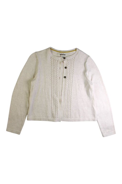 A Beige Cardigans from Boden in size 7Y for girl. (Front View)