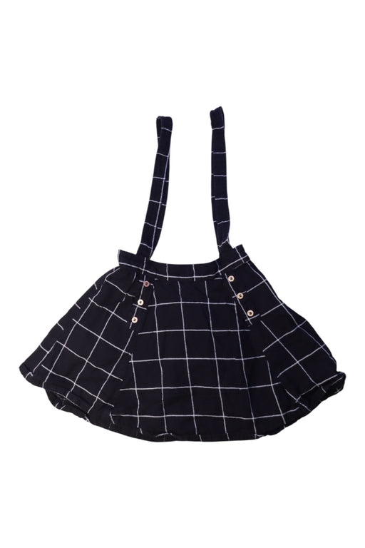 A Black Overall Dresses from Catimini in size 5T for girl. (Front View)