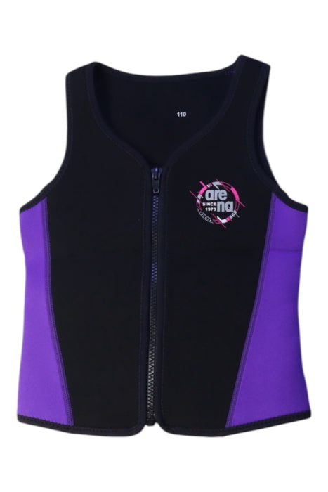 A Black Wetsuits from Arena in size 4T for boy. (Front View)