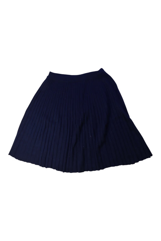 A Navy Mid Skirts from Familiar in size 12Y for girl. (Front View)