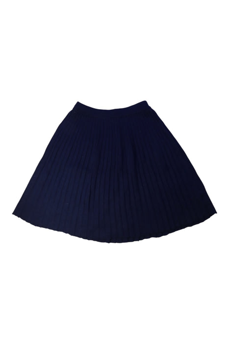 A Navy Mid Skirts from Familiar in size 12Y for girl. (Back View)