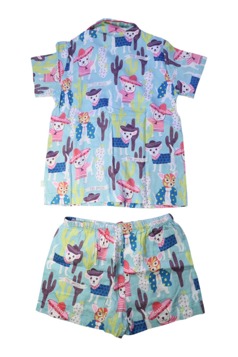 A Multicolour Pyjama Sets from Peter Alexander in size 8Y for girl. (Back View)