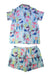 A Multicolour Pyjama Sets from Peter Alexander in size 8Y for girl. (Back View)