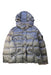 A Grey Puffer/Quilted Jackets from Prada in size 6T for neutral. (Front View)