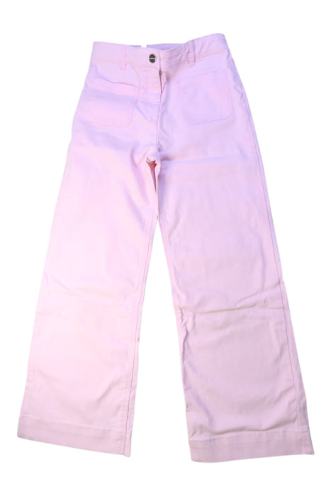 A Pink Casual Pants from Jacadi in size 10Y for girl. (Front View)