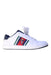 A White Sneakers from Polo Ralph Lauren in size 7Y for boy. (Front View)