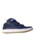 A Navy Sneakers from Boss in size 7Y for boy. (Front View)