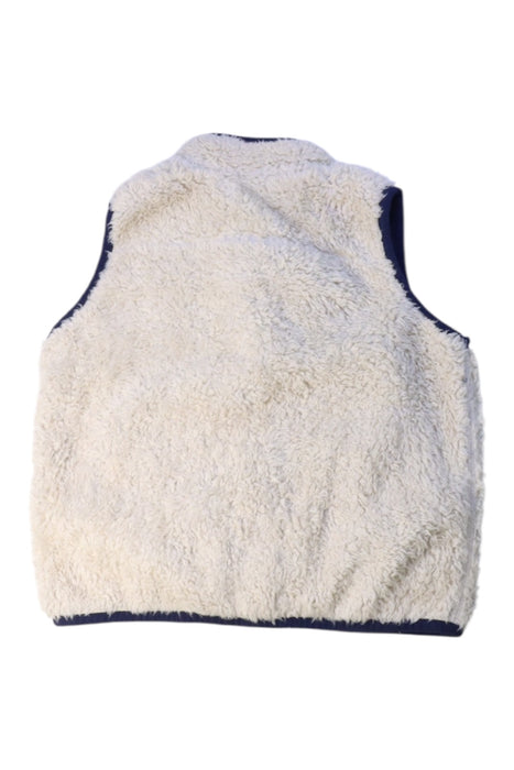 A White Outerwear Vests from Miki House in size 2T for neutral. (Back View)