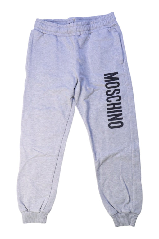 A Grey Sweatpants from Moschino in size 6T for neutral. (Front View)