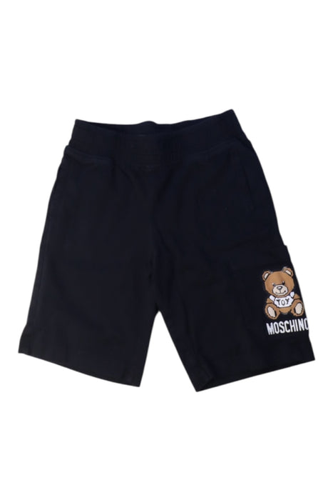 A Black Shorts from Moschino in size 4T for boy. (Front View)